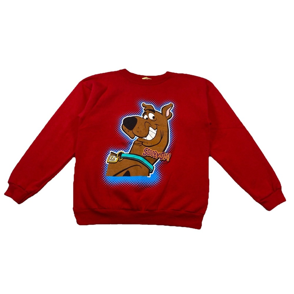 Vintage Scooby-Doo Hanna-Barbera Crewneck Sweatshirt Red